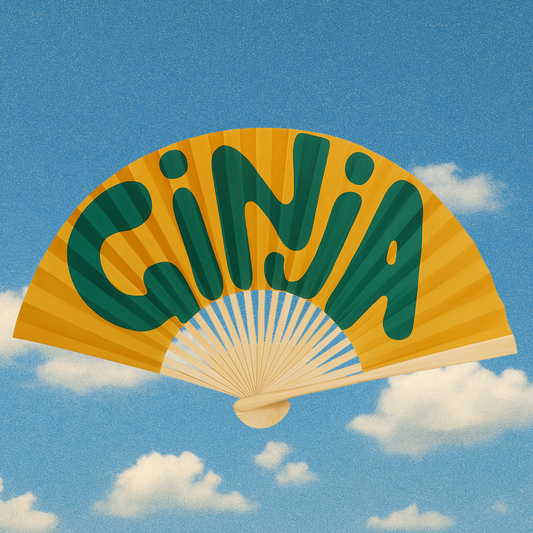 GINJA FAN - GOLD